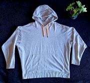 Szara Bluza z Kapturem Hoodie L Streetwear Minimal Classic Basicfit