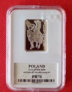 10 ZŁOTYCH 2009 - HUSARZ  XVII WIEK - GRADING GCN PR70 !!!