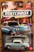 Matchbox 1958 Chevrolet Impala CITY Hero 01/05 JCG43 GGF12 1:64