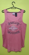 Damski Tank Top Harley-Davidson – Rozmiar XL kolor różowy zgaszony