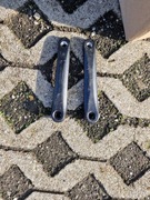 Dwie korby korba rower stan bardzo dobry 