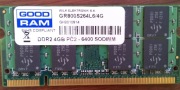 Pamięć RAM DDR2 4GB SODIMM Goodram 800MHz PC2-6400 (Pojedyncza Kość)