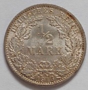 1/2 Marki Niemieckiej z 1916 roku (Seria A)