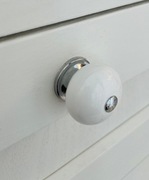 NOWE Gałka Gabi 40mm porcelana biała Inspire