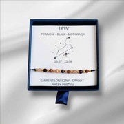 Bransoletka Zodiakalna Lew