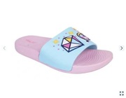 Klapki dla dziewczynki piankowe jednorożec róż 25