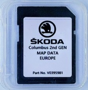 Aktualizacja map Skoda Columbus EU 2026/2027