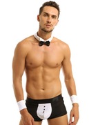 Walentynki prezent męski strój kelnera sexy XL