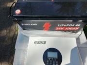 MAŁY zestaw OFF-GRID 3,6(4kW) Inverter Magazyn Energii 24V/230V 2,56kWh