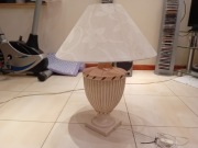 Lampa stołową z ceramiczną podstawą antyk