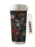 Kubek termiczny izolowany na kawę napoje ciepłe zimne do pracy 530 ml