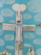 Oryginalny obraz na płycie – Akryl, Adam Wymiary: 40x55 cm