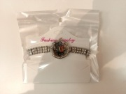 Elegancki zegarek biżuteryjny damski z kryształkami – styl glamour