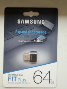 Pendrive Samsung FIT Plus 64GB USB 3.1 – ultra kompaktowy i bardzo szybki