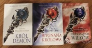 Cinda Williams Chima - Król demon, Wygnana królowa,  Tron szarych wilkow