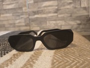 Okulary PRADA SPR 17W | Czarne | Milano DAL 1913 | Stan Bardzo Dobry