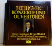 Beethoven Konzerte und Ouvertüren / Barenboim, Haitink, Brendel