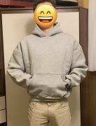 Nowa nieużywana bluza z kapturem Heavy Boxy Hoodie Szara M