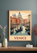 Plakat Italy Włochy Wenecja Venice 30x40cm  