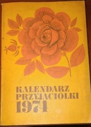 Kalendarz przyjaciółki 1974