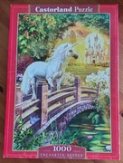 Puzzle 1000 Castorland Jednorożec -  używane kompletne