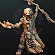 Elf Druid Atlantis Miniatures