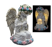 ANIOŁEK SOLARNY STRÓŻ ZNICZ KTÓRY PRZYCIĄGA WZROK I ROZŚWIETLA WSPOMNIENIA