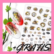 Naklejki na Paznokcie, Manicure + GRATIS