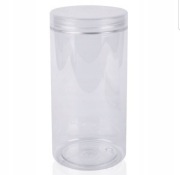 Pojemniczek, opakowanie, słoik plastikowy zakręcany PET