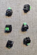Oryginalne przełączniki Razer Green Switch (6 szt)