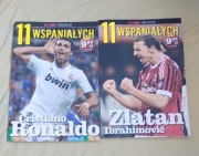 Przegląd sportowy kolekcja 11 wspaniałych Cristiano Ronaldo Zlatan opis 