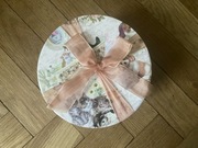 Filiżanka ze spodkiem zdobiona komplet do kawy herbaty