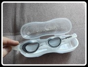 Okulary pływackie dziecięce AGILA JR - AQUA SPEED jak nowe, w etui