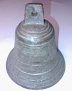 Dzwonek stary mosiężny  