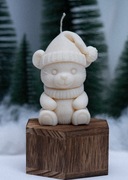 Miś w Czapce - Forma silikonowa, do świeczek, czekolady, Food Grade 