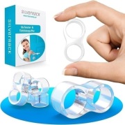 Ograniczniki drzwi 18 szt. przezroczyste amortyzatory klamki „8”