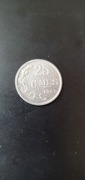Luksemburg 25 centimes 1965 rok