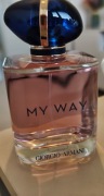 Perfumy My Way Giorgio Armiani 90 ml otwarte, pryskane tylko raz