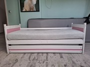 Łóżko dziecięce 80 na 190. Dodatkowy materac FDM. Odbiór ososbisty