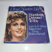 OLIVIA NEWTON-JOHN - Hopelessly Devoted To You - Vinyl Single 1978 - Grease