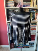 Granatowa bluza w paski