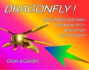 Roblox Grow a Garden DRAGONFLY ! NAJ TANIEJ ! ORYGINAŁ PET !!! FAST !!!