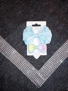 Ręcznie robione spinki kokardki