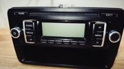 Rcd210 radio 2-din golf, passat, tiquan, caddy, touran, sharan, fabia itd.