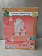 Toaletka drewniana z akcesoriami - Elefun 