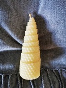 Naturalna świeczka z wosku pszczelego