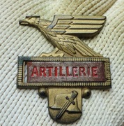 ODZNAKA  ARTILLERIE  . ok.  1918 rok ORYGINAŁ  