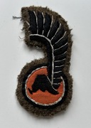 Naszywka 1 Dywizja Pancerna wiewiórka - bajorem RZADKA