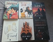 Zestaw książek romanse 