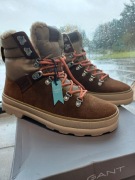 Nowe Damskie buty botki zimowe GANT  39 ocieplane 